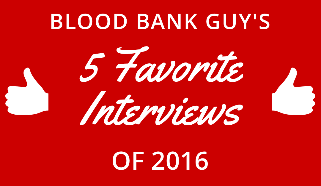 My Five Favorite Interviews of 2016!